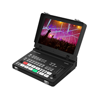 5 Kanallı SDI Video Switcher, Movmagic MF10S, 4K60P Girişli Çoklu PTZ Kamera Kontrolü, Profesyonel Yayın Switcher'ı