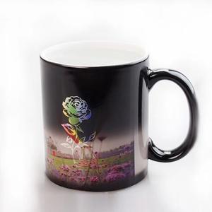 Vente Flash Céramique Blanc Photo Magique Tasses Changement de Couleur Sublimation - Product Image 1