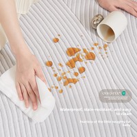 Tapis géométrique moderne en fausse fourrure de cachemire, résistant à l'eau et aux taches, facile d'entretien, pour salon et chambre à coucher