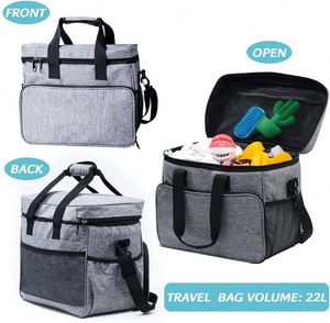 Bolsa de Viaje para Perros BSCI Factory Touch, Aprobada por Aerolíneas, Set de Viaje para Perros, Guarda Todo lo de tu Perro, Plegable, Incluye Bolsa de Viaje para Exteriores - Product Image 3