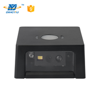 Módulo de escáner de código de barras 1D 2D de alta resolución con RS232 y fuente de luz CCD de montaje fijo USB Producto en stock