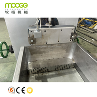 Ligne de granulation de déchets de fibres de polyester CE PET, recyclage de fil de fibres chimiques, dégazage sous vide, alimentation latérale, pelletisation de brins