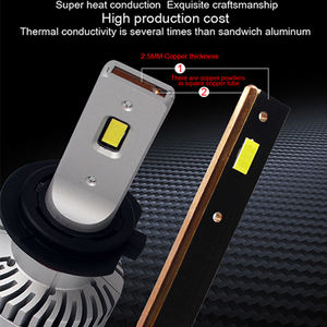 PSX24 PSX26 H16(EU) 5202 phare LED 80W Canbus 16000LM H4 H7 H11 Faros de uso automotriz 9005 9006 9012 12V voiture LED lumières - Product Image 3