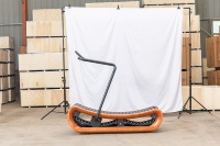 Tapis roulant commercial manuel courbé sans moteur avec écran LED et structure en acier