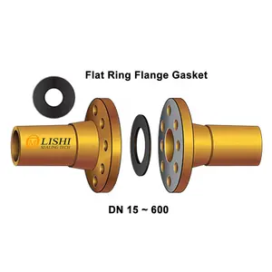 DN15 - DN600 Inside Bolt Circle IBC Pipe Gaskets PTFE EPDM Bura-N