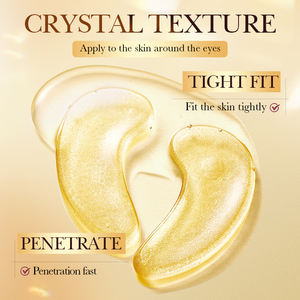 Masque pour les <span class=keywords><strong>yeux</strong></span> raffermissant au collagène d'or SADOER, masque hydratant pour les <span class=keywords><strong>yeux</strong></span>, anti-âge, anti-poches, éliminateur <span class=keywords><strong>de</strong></span> cernes - Product Image 3