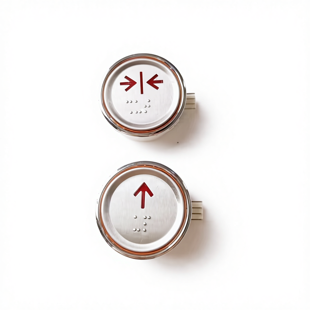 MTD265 AK-29B AK-29 Elevator Lift Push Button With Braille Elevator Spare Parts