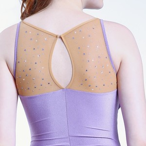 Robe de patinage artistique femmes filles robe de patinage sur <span class=keywords><strong>glace</strong></span> tenues haute élasticité compétition professionnelle patinage porter à la main - Product Image 4