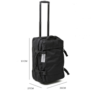 Pailox Vente à Chaud Étanche Pliable Trolley Bagages <span class=keywords><strong>de</strong></span> <span class=keywords><strong>Voyage</strong></span> Pliant Universel Business Oxford Trolley Sacs Avec 2 Roues - Product Image 2