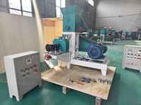 Mini machine d'extrudeuse de bouffées de maïs Machine de fabrication de casse-croûte de maïs de riz HJ-DGP40