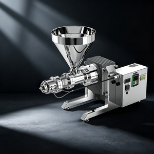 Presse à huile électrique automatique pour la fabrication d'huile d'arachide, de sésame, de lin, de noix et d'olive - Product Image 1