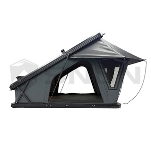 เต็นท์หลังคาแข็ง SNDN X Hinge Rooftop Tents กันน้ำสำหรับตั้งแคมป์กลางแจ้ง เต็นท์หลังคาแข็งอลูมิเนียม RTT พร้อมขาย - Product Image 4