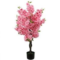 Romantischer Künstlicher Kirschblütenbaum Lebensechte Künstliche Blumen Faux Sakura Abschlussfeier Weihnachten Halloween Hochzeitsdekoration
