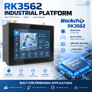 คอมพิวเตอร์อุตสาหกรรมระบบแอนดรอยด์ขนาด 7 นิ้ว RK3562 หน้าจอสัมผัส 10 จุด แบบไม่มีพัดลม HMI คอมพิวเตอร์ฝังตัว IP65 สำหรับระบบอัตโนมัติในอุตสาหกรรม - Product Image 2