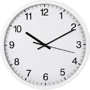 Relojes de Pared Metálicos Simples con Logotipo Personalizado para Decoración del Hogar, Sala de Estar u Oficina - Product Image 1