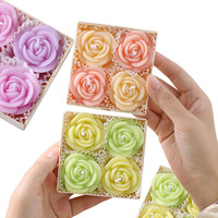 Grenzüberschreitende handgemachte Aromatherapie-Kerze zum Valentinstag, romantisches DIY-Geschenk im Souvenir-Stil, Sojabohnenmischung in Form einer führenden Figur