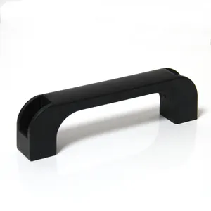 ABS Reinforced Nylon U Shape Welder Machine Tool Accessory Pull Handle Industrial Bridge Shape Handle Plastic Black Modern