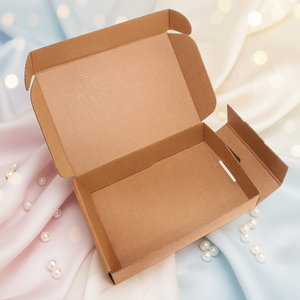Custom Brown Corrugated Industrial Self Erecting Eco - Friendly Packaging <strong>Box</strong> for Clothing Shipping - Product Image 2