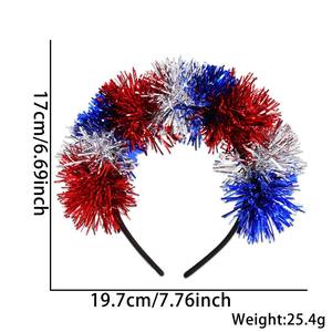 Diademas de Animadoras Americanas, Animadoras de Fútbol, Animación y Animación, Diademas con la Bandera de Estados Unidos - Product Image 2