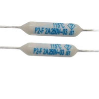 Fusible thermique en céramique JET RF 1A 2A 3A 5A 250VAC Fusible thermique P0/P1/P2/P3/P4/P5/P7/P12-F