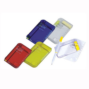 Cuaderno <span class=keywords><strong>de</strong></span> plástico <span class=keywords><strong>de</strong></span> bolsillo con bolígrafo y lupa - Product Image 5