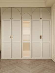 Solid Wood <b>Wardrobe</b> Home Bedroom <b>Clothes</b> <b>Storage</b> Cabinet European <b>Wardrobe</b> Family Wedding Room <b>Wardrobe</b> - Product Image 4