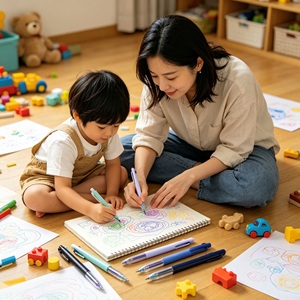 <span class=keywords><strong>Stylo</strong></span> publicitaire sportif avec logo, 5 couleurs, multicolore, écriture 1,0 mm, papeterie japonaise et coréenne en plastique, <span class=keywords><strong>stylo</strong></span> étudiant 5 en 1 - Product Image 3