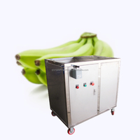 Weegbree Schil Dunschiller En Snijmachine Automatische Elektrische Groene Gele Banaan Snijmachine Voor Het Verwijderen Van Bananenhuid