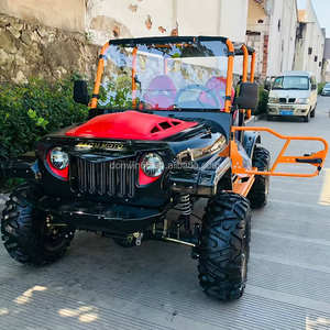 हॉट सेल क्लासिक इलेक्ट्रिक जीप 350 सीसी ऑफ-रोड वाहन 4 पहिया जीप/सड़क कानूनी जीप - Product Image 2