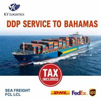 Agent maritime fiable pour les Bahamas, service logistique, transitaire Chine vers Marsh Harbour, fret maritime et aérien DDP, service rapide