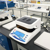 Nouveau compteur d'humidité du sol numérique balance d'analyseur d'humidité halogène pour laboratoire chimique analyseur de teneur en eau de haute précision