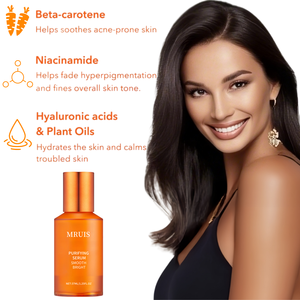 Esencia Facial Purificante Vegana <span class=keywords><strong>No</strong></span> Comedogénica <span class=keywords><strong>Corrector</strong></span> de Manchas Oscuras y Imperfecciones Cuidado de la Piel Coreano para Piel Grasa Sensible y Desigual MRUIS Venta al por Mayor - Product Image 2