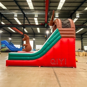 Château gonflable commercial d'extérieur avec toboggan pour enfants et adultes - Product Image 2