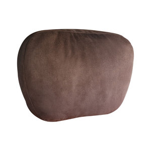Car Headrest <b>Neck</b> Support Pillow Plush Extra Soft 3D <b>Cushion</b> Universal Fit All Seasons Brown Gray Black - Product Image 2