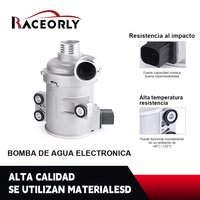 RACEORLY 11517604027 11518635089 Pompe à eau électrique avec prise carrée haute puissance pour BMW N20B20A N20B20C