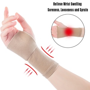 Supporto per Polso a Compressione Media con Fascia per <span class=keywords><strong>Pollice</strong></span> e Palmo, <span class=keywords><strong>Tutore</strong></span> per Tunnel Carpale, Stecche per Alleviare Tendinite e Artrite, Nero - Product Image 2