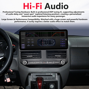 Reproductor de Radio para Auto Penhui para Mitsubishi Pajero V60 V68 V73 1999-2006, <span class=keywords><strong>Android</strong></span> 14 Crystal, 16+512GB, Pantalla Multimedia de 12.3 Pulgadas - Product Image 5