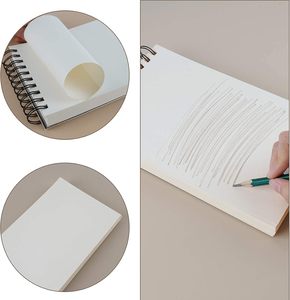 Xinyiart A4 110gsm 40Sheets Top xoắn ốc phác thảo giấy Pad axit miễn phí 40Sheets vẽ giấy phác thảo bản vẽ Pad phác thảo - Product Image 3