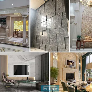 Luxury Italy Natural Gray Marble Slabs Arabescato Corchia Gray Stone Per Square Meters For Bathroom Wall Living Room