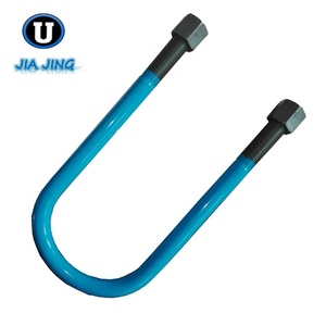 Chất Lượng Cao Nhà Sản Xuất M18x80x300 U Bu Lông Và Các Loại Hạt Cho Thép Plat Nặng Nhiệm Vụ Xe Tải Chassis - Product Image 1