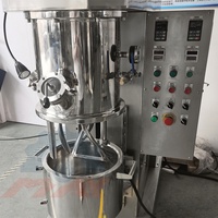 Mélangeur planétaire sous vide chauffé 10L mastic silicone haute viscosité PU résine époxy malaxeur faisant l'équipement