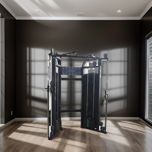 Máquina de Gimnasio Comercial de Alta Resistencia con Polea Doble Ajustable <span class=keywords><strong>para</strong></span> <span class=keywords><strong>Pecho</strong></span>, Equipo de Gimnasio con Pesas Integradas, Dispositivo de Fitness con Sistema de Pines Negros - Product Image 6