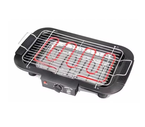 Gril électrique sans fumée avec plaque chauffante et table à fondue coréenne, facile à nettoyer, pour intérieur, grande capacité, qualité professionnelle - Product Image 5