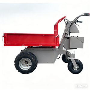 Mini-dumper électrique chinois à batterie longue durée, 4 roues, capacité <span class=keywords><strong>de</strong></span> charge 500 <span class=keywords><strong>kg</strong></span> - Product Image 4
