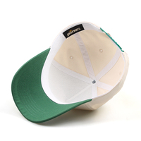 Gorra de Béisbol Personalizada de Cinco Paneles, Bicolor, de Algodón, Estilo Deportivo, Formal y Urbano, Unisex, con Diseño Impreso y Bordado, Ajustable