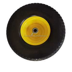 15x6,00-<span class=keywords><strong>6</strong></span> Neumático sólido sin planos Espuma de poliuretano/PU a prueba de pinchazos con rodamiento de bolas para remolques/ATVs Nueva condición - Product Image 6