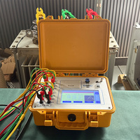 Testeur de rapport de bobinage et de nombre de tours de transformateur CC 2 en 1 (TTR) avec avertissement de inversion de connexion haute/basse tension