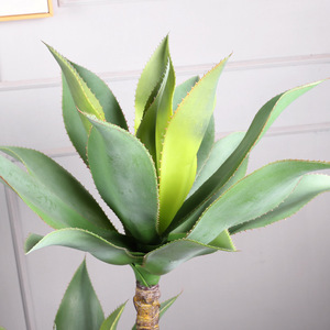 Planta Artificial de Agave QIHAO, Alta Simulación, Decoración Interior, Plástico, Vegetación Artificial, Decoración para Hogar y Oficina - Product Image 3