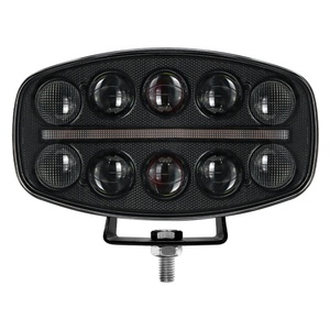 ไฟสปอร์ตไลท์ LED รูปวงรี 10 นิ้ว 60w กันน้ำ สำหรับรถออฟโรด ไฟ LED สำหรับอุปกรณ์ตกแต่งรถยนต์ ATV SUV รถบรรทุก - Product Image 1