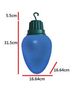 LONGNEW Décoration de fête de Noël, ensemble de 5 lumières LED, grande lumière de Noël, fabriqué à Taïwan - Product Image 3